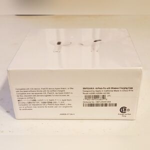SOLD Apple AirPods Pro with Wireless Charging Case - White brand new sealed